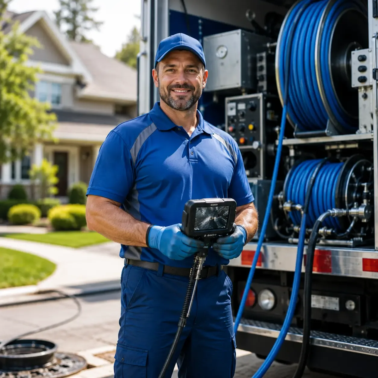 Local outdoor drain cleaning specialists in Harmony, MN